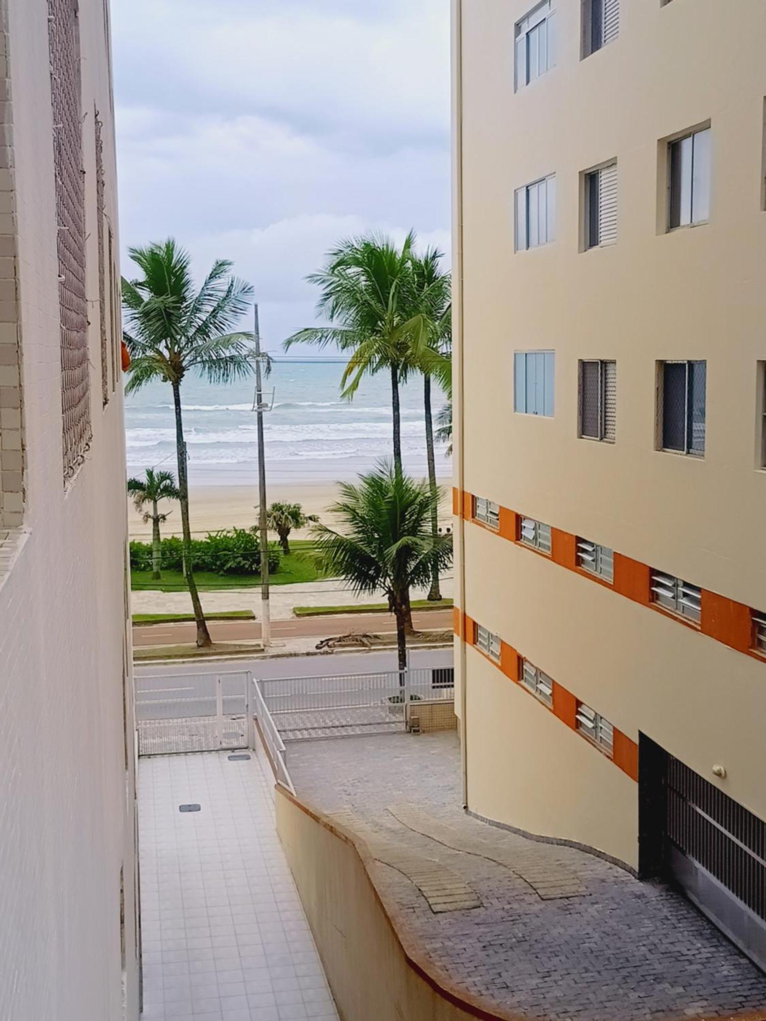 Apartamento Pe Na Areia Vila Caicara Praia Grande  Zewnętrze zdjęcie